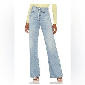 Citizens Of Humanity Rosanna High Rise Wide Leg Jeans in Horizon